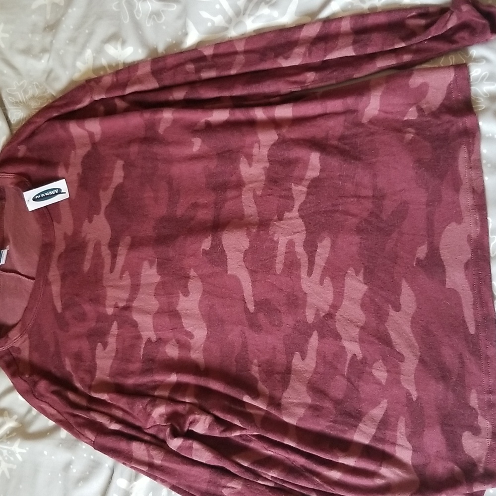 Old navy long sleeve top size large  new